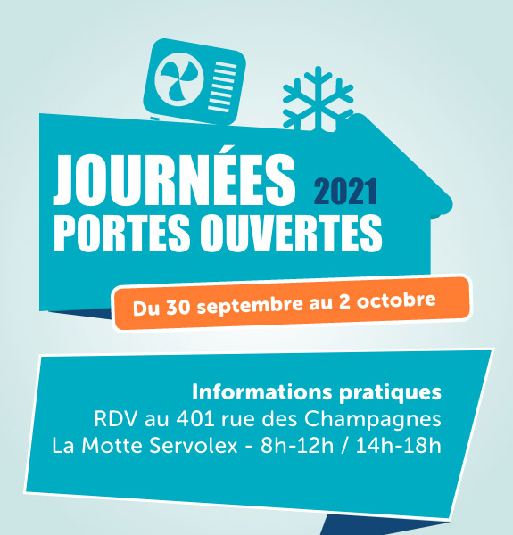 Journées Portes Ouvertes du 30/09/21 au 02/10/21